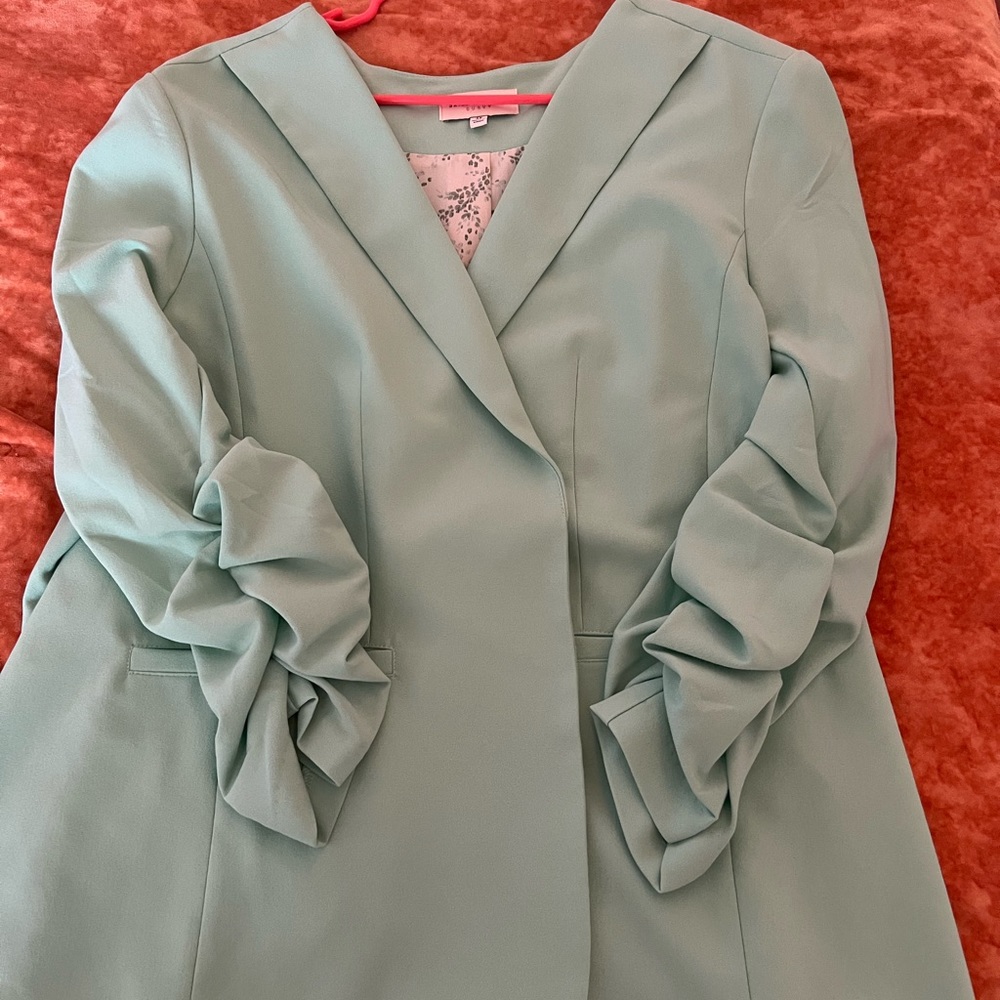 Teal Blazer